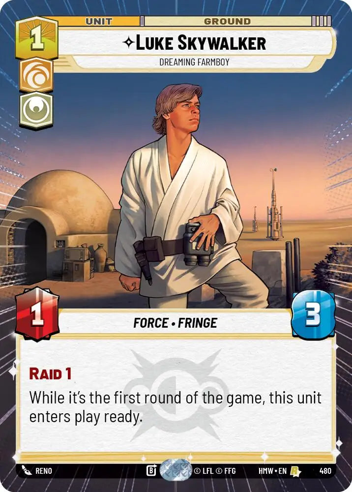 Luke Skywalker - Dreaming Farmboy (Hyperspace) (480) [Homeworlds]