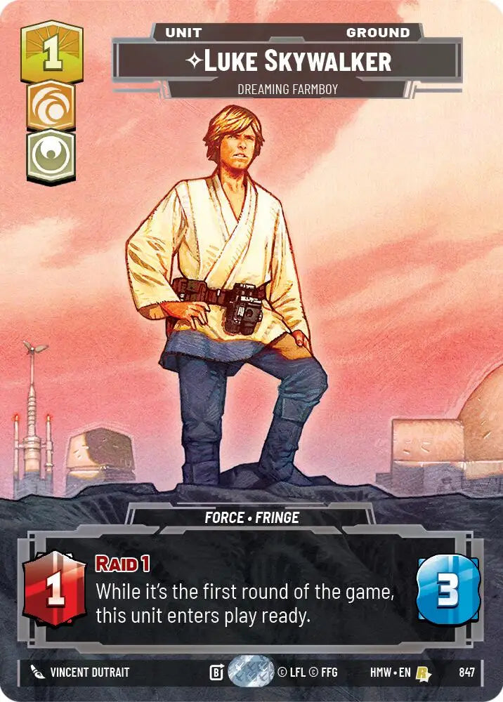 Luke Skywalker - Dreaming Farmboy (Prestige) (847) [Homeworlds]