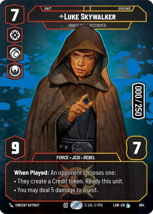 Luke Skywalker - Profit or Be Destroyed (Serialized) (884) [A Lawless Time]