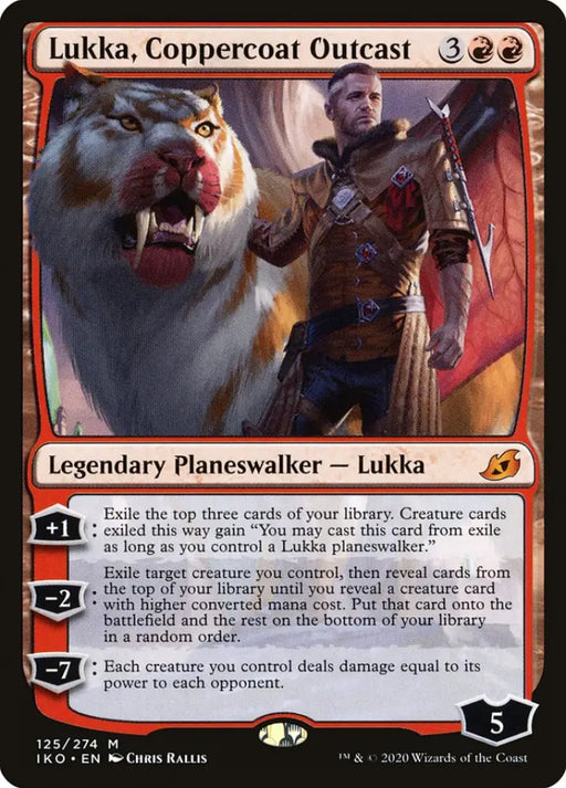 Lukka Coppercoat Outcast [Ikoria: Lair of Behemoths] - MTG Single