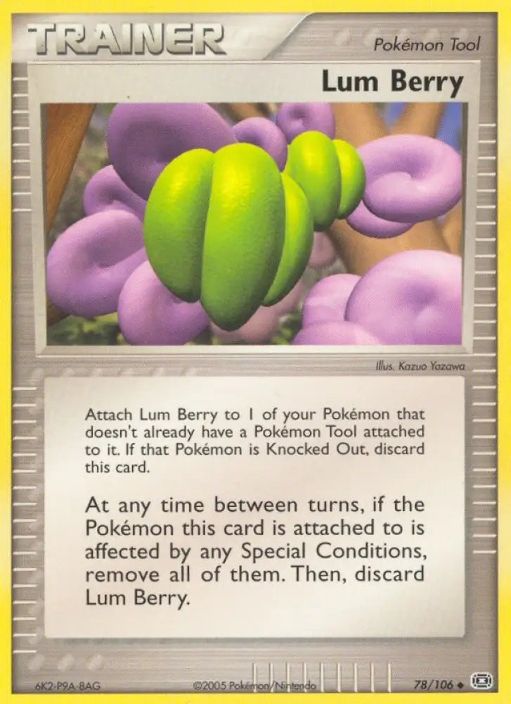 Lum Berry (78/106) [EX: Emerald] - Pokemon Single