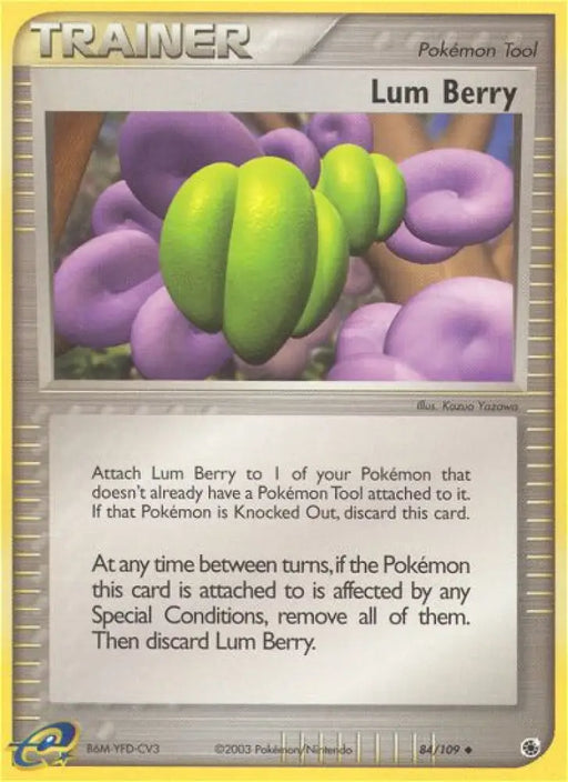 Lum Berry (84/109) [EX: Ruby & Sapphire] - Pokemon Single