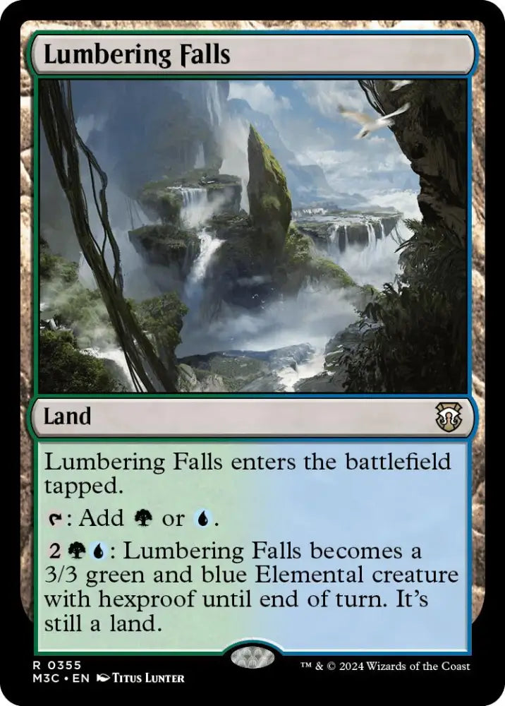 Lumbering Falls [Modern Horizons 3 Commander] - MTG Single