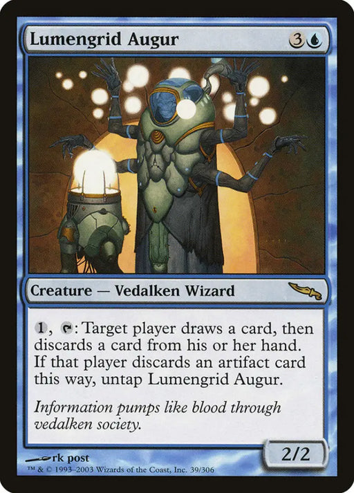 Lumengrid Augur [Mirrodin] - MTG Single