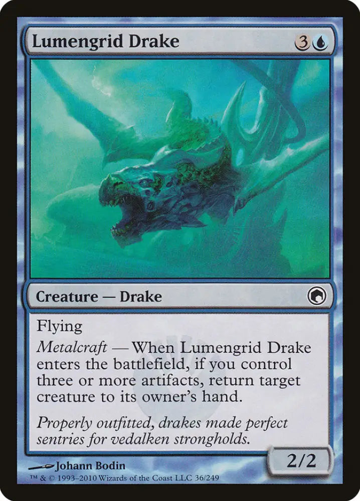 Lumengrid Drake [Scars of Mirrodin] - MTG Single