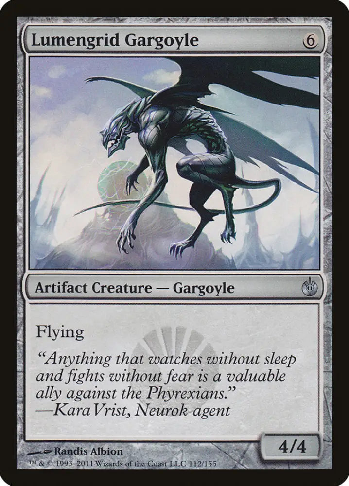 Lumengrid Gargoyle [Mirrodin Besieged] - MTG Single