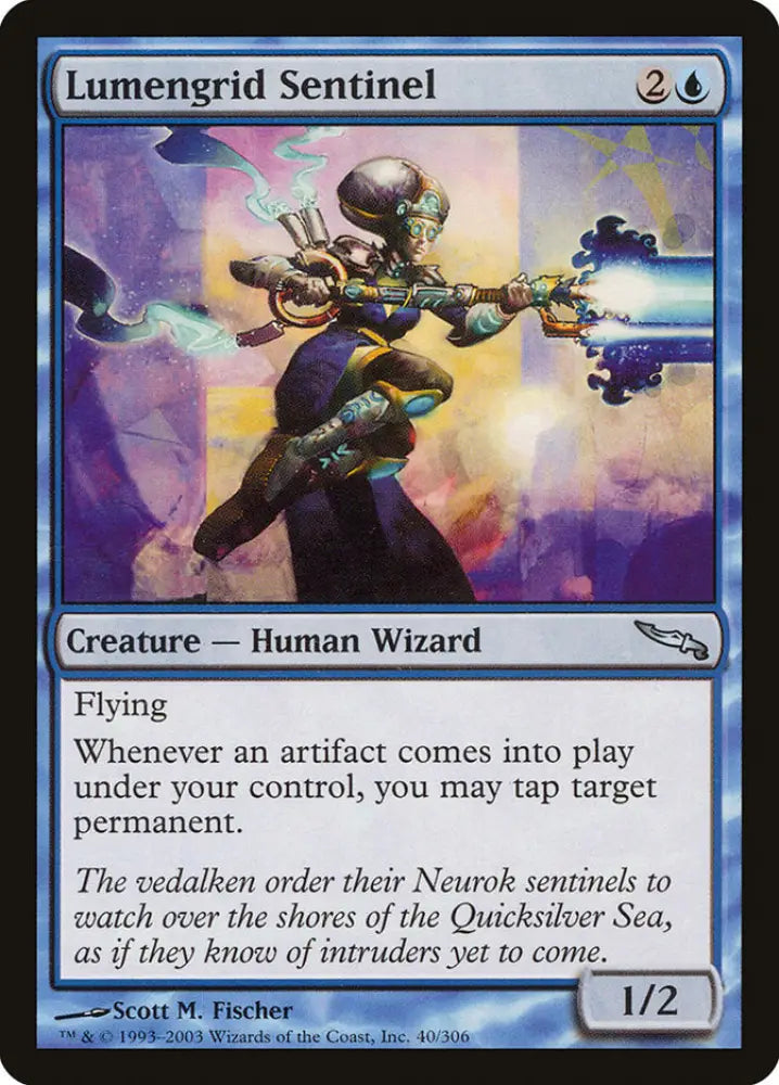 Lumengrid Sentinel [Mirrodin] - MTG Single