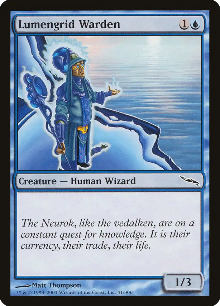 Lumengrid Warden [Mirrodin] - MTG Single