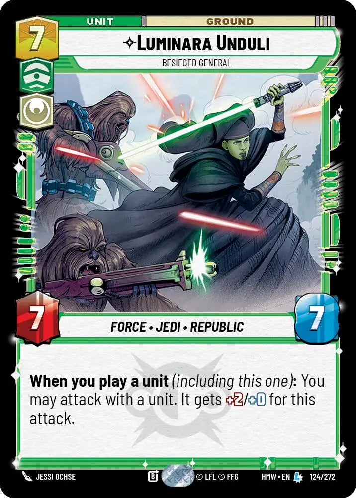 Luminara Unduli - Besieged General (124/272) [Homeworlds]