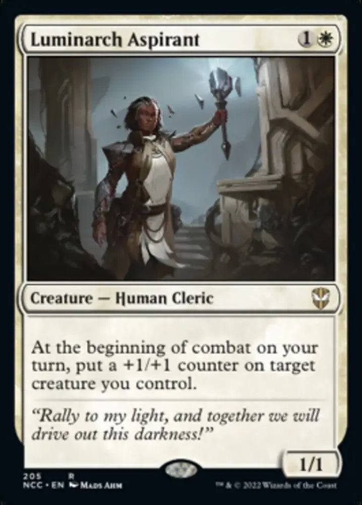 Luminarch Aspirant [Streets of New Capenna Commander] - MTG Single