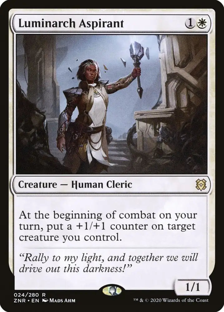 Luminarch Aspirant [Zendikar Rising] - MTG Single