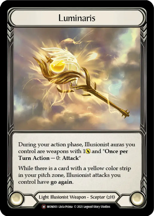 Luminaris [Monarch Unlimited] Unlimited Rainbow Foil - Flesh And Blood Single