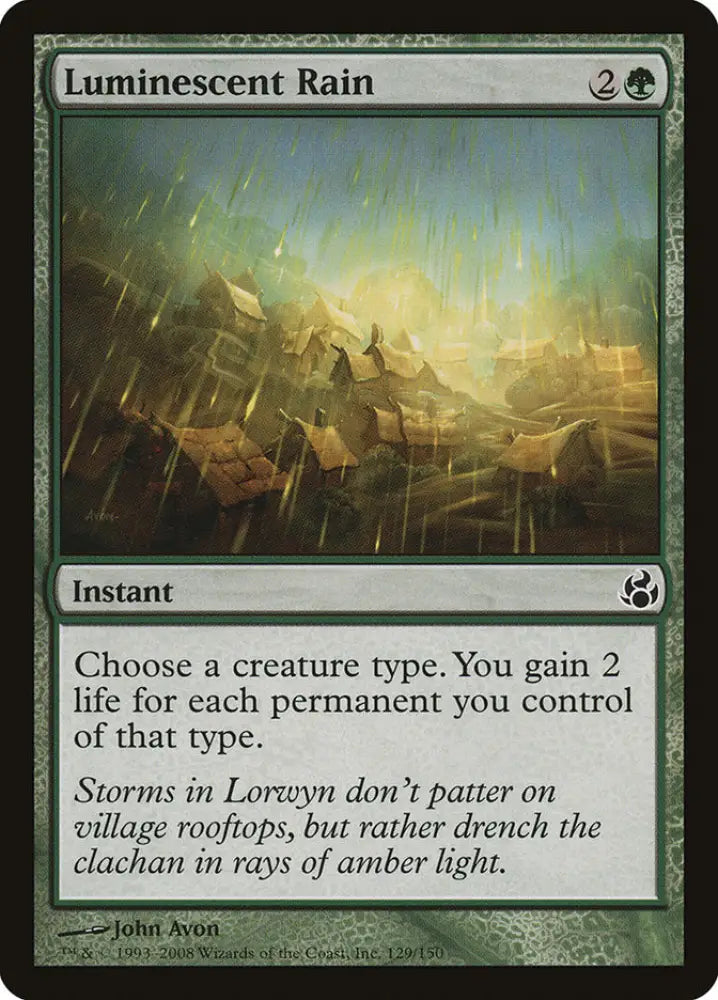 Luminescent Rain [Morningtide] - MTG Single