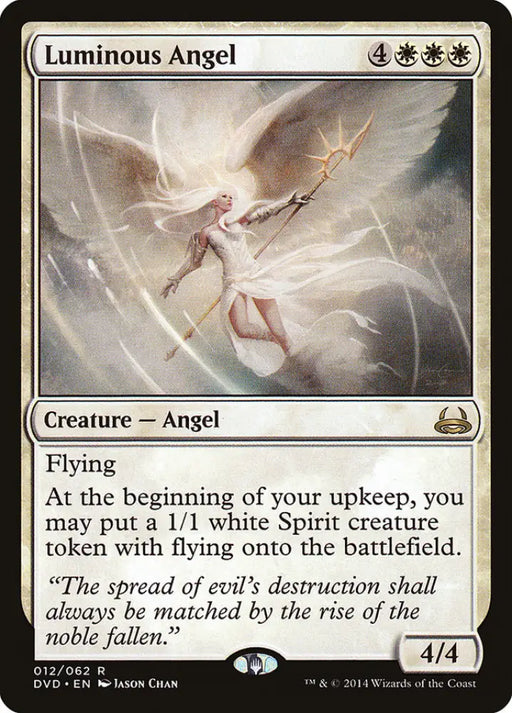 Luminous Angel (Divine vs. Demonic) [Duel Decks Anthology] - MTG Single