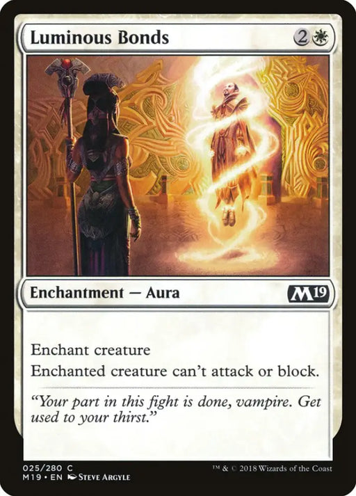 Luminous Bonds [Core Set 2019] - MTG Single