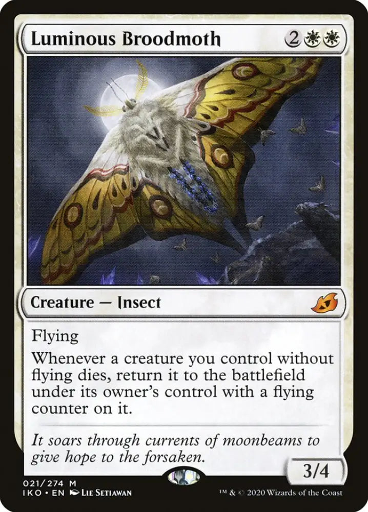 Luminous Broodmoth [Ikoria: Lair of Behemoths] - MTG Single