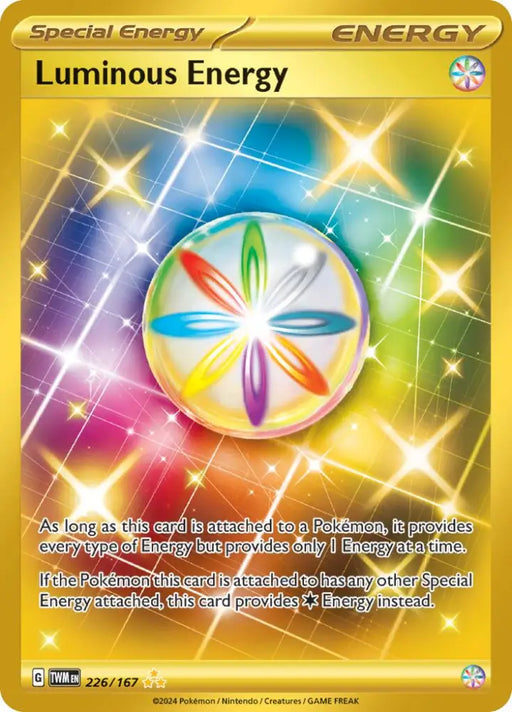 Luminous Energy (226/167) [Scarlet & Violet: Twilight Masquerade] - Pokemon Single