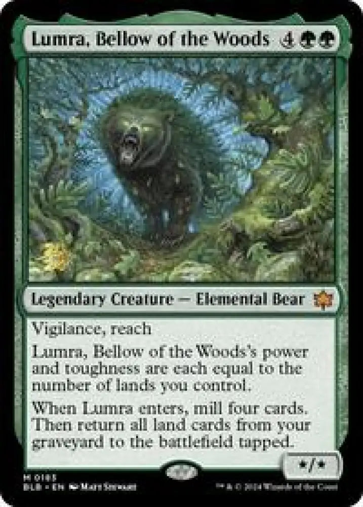 Lumra, Bellow of the Woods (183) [Prerelease Cards]