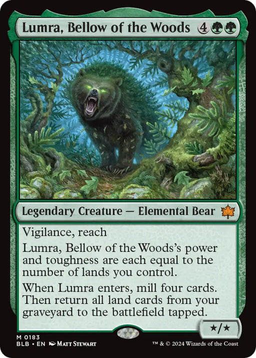 Lumra Bellow of the Woods [Bloomburrow] - MTG Single