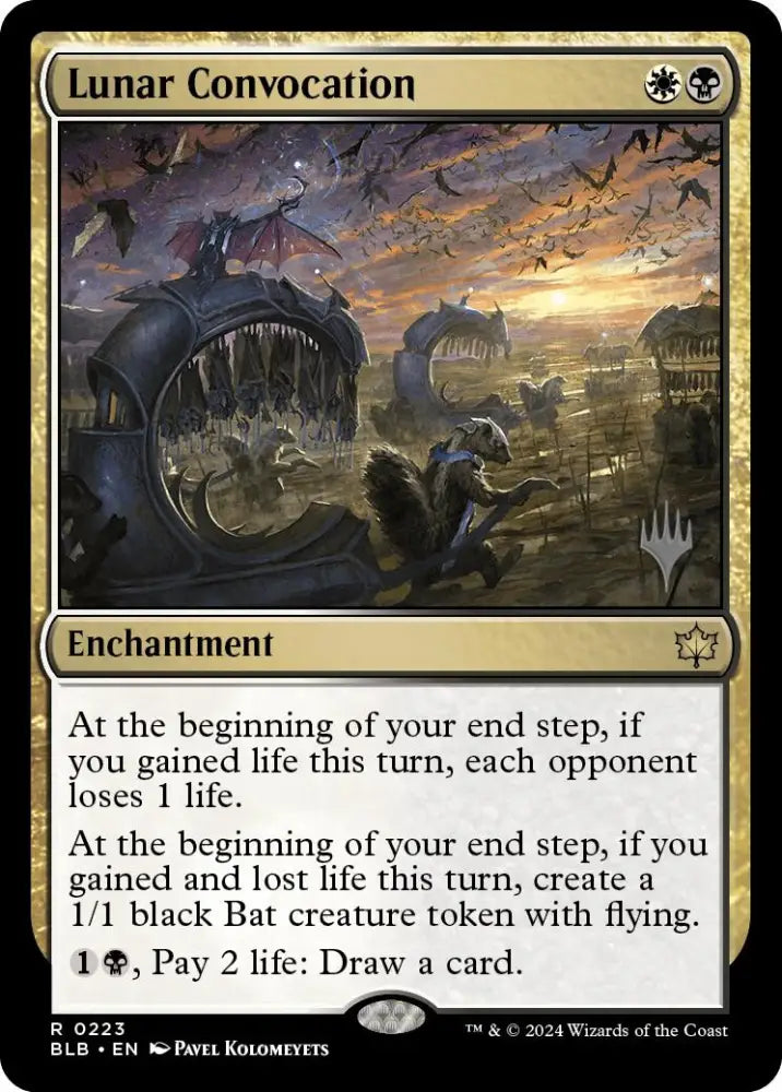 Lunar Convocation (Promo Pack) [Bloomburrow Promos] - MTG Single