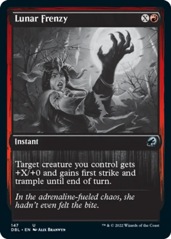 Lunar Frenzy [Innistrad: Double Feature] - MTG Single