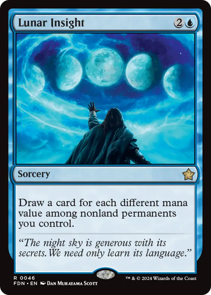 Lunar Insight [Foundations] - MTG Single