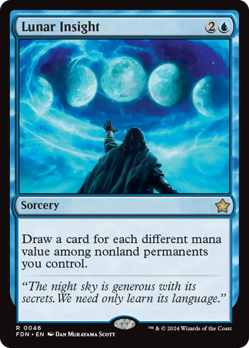 Lunar Insight [Foundations] - MTG Single