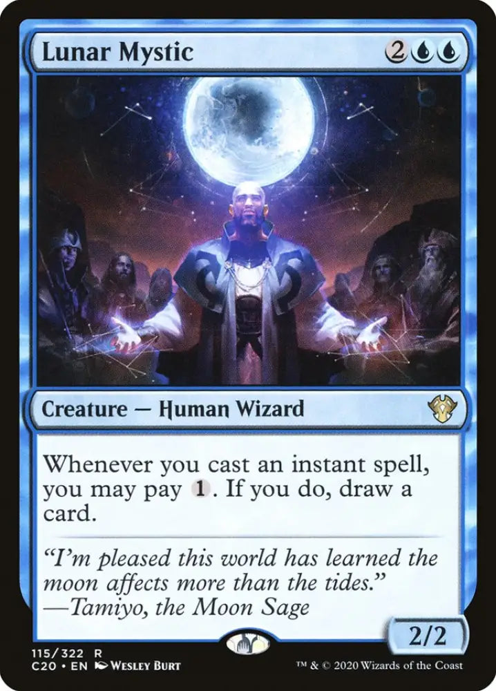 Lunar Mystic [Commander 2020] - MTG Single