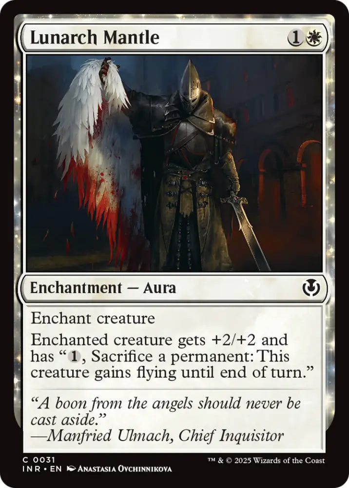 Lunarch Mantle [Innistrad Remastered] - MTG Single