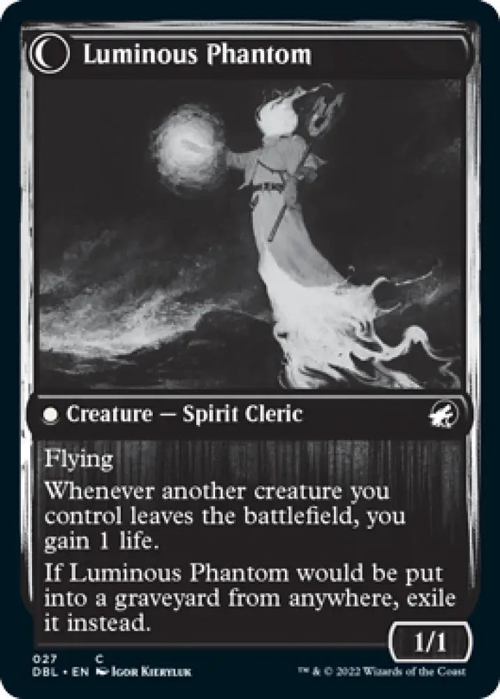 Lunarch Veteran // Luminous Phantom [Innistrad: Double Feature] - MTG Single