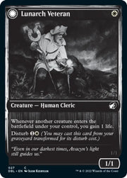 Lunarch Veteran // Luminous Phantom [Innistrad: Double Feature] - MTG Single