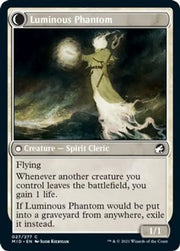 Lunarch Veteran // Luminous Phantom [Innistrad: Midnight Hunt] - MTG Single
