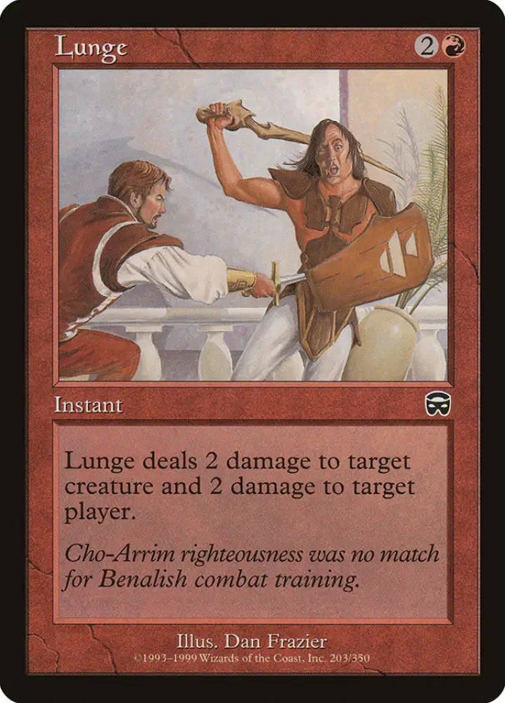 Lunge [Mercadian Masques] - MTG Single