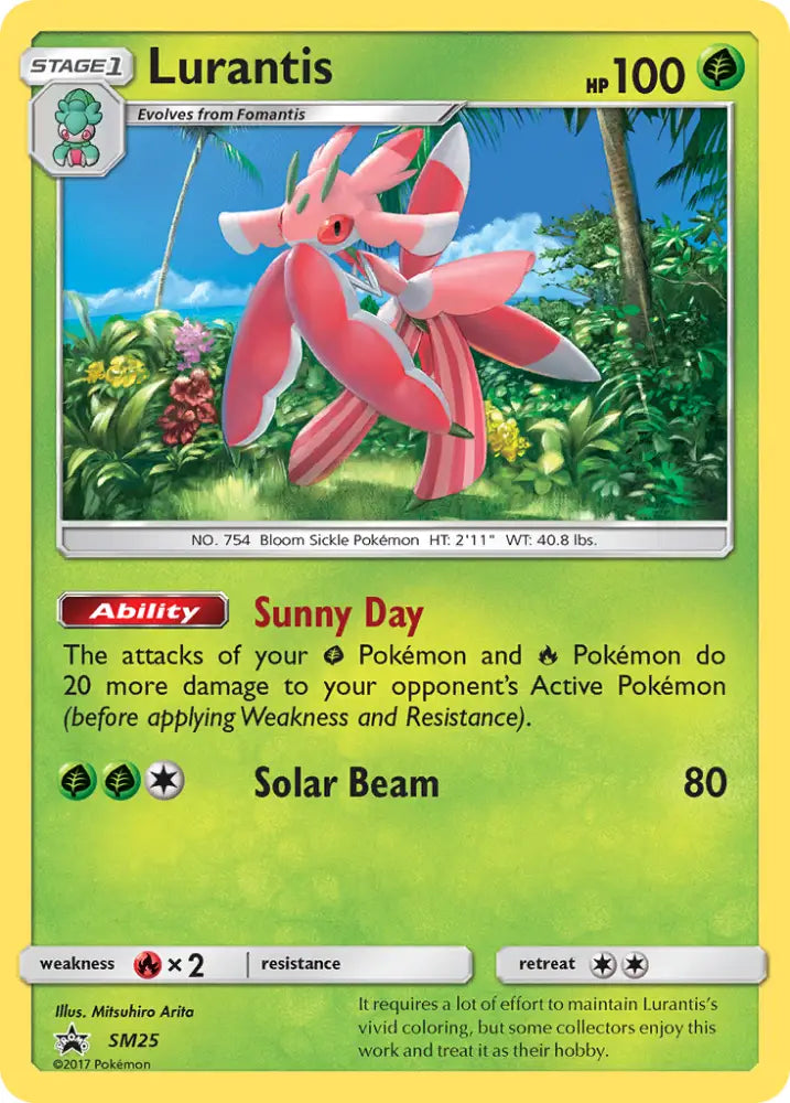 Lurantis (SM25) [Sun & Moon: Black Star Promos] - Pokemon Single