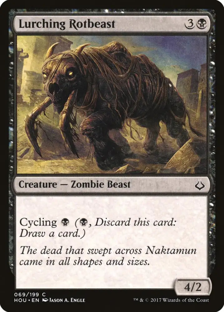 Lurching Rotbeast [Hour of Devastation] - MTG Single