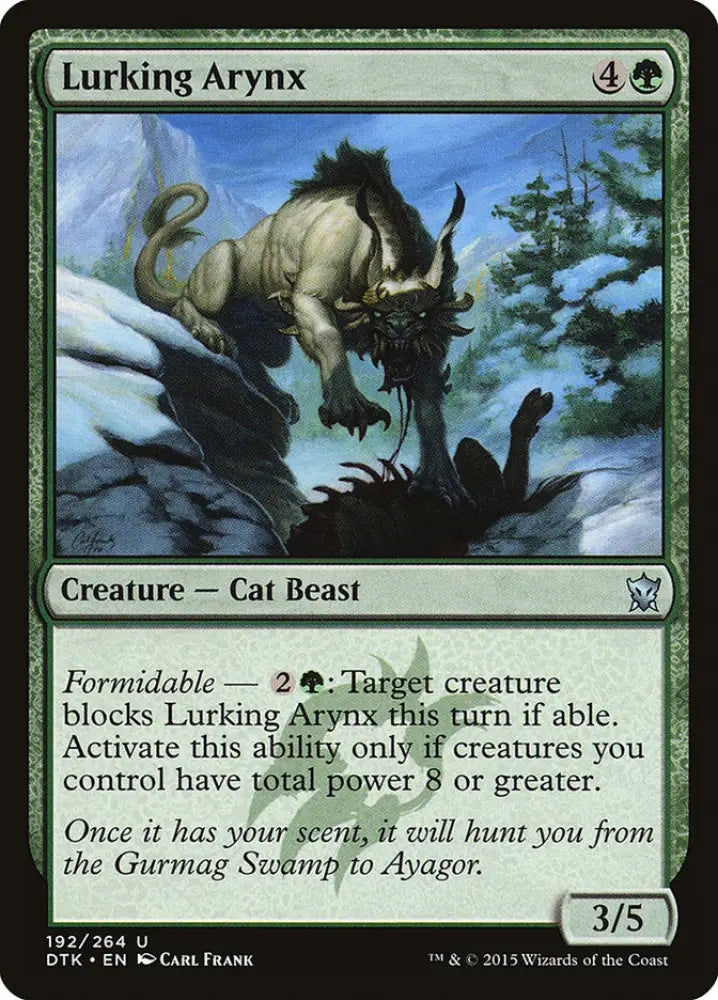 Lurking Arynx [Dragons of Tarkir] - MTG Single
