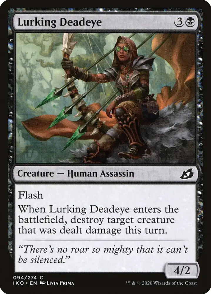 Lurking Deadeye [Ikoria: Lair of Behemoths] - MTG Single