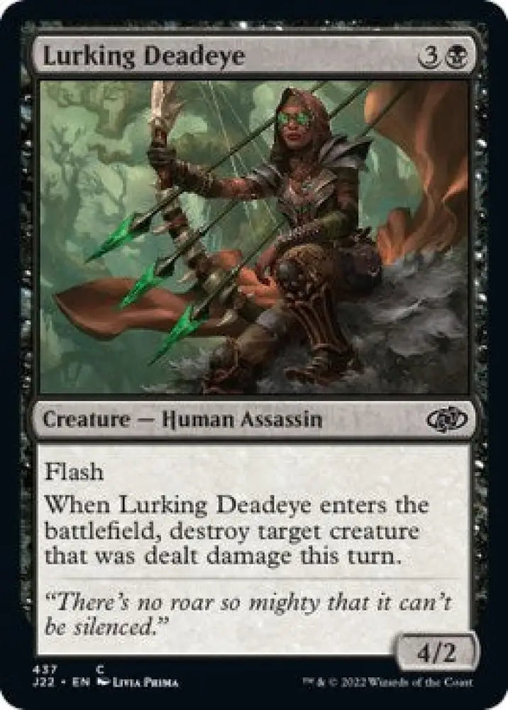 Lurking Deadeye [Jumpstart 2022] - MTG Single