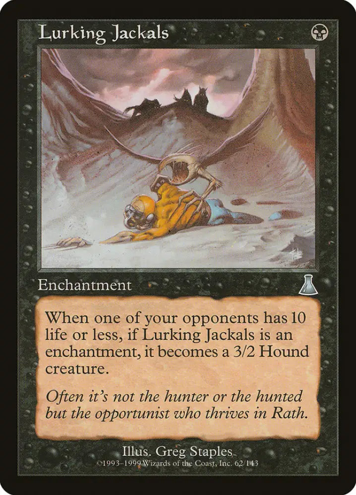 Lurking Jackals [Urza’s Destiny] - MTG Single