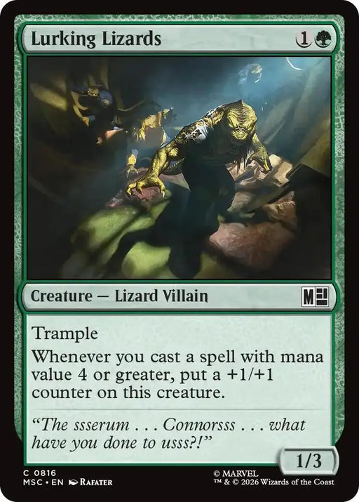 Lurking Lizards (816) [Marvel Super Heroes Commander]