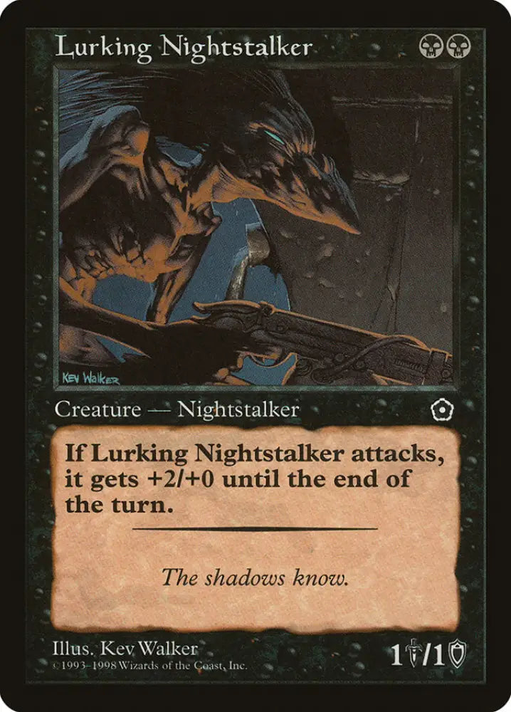 Lurking Nightstalker [Portal Second Age] - MTG Single