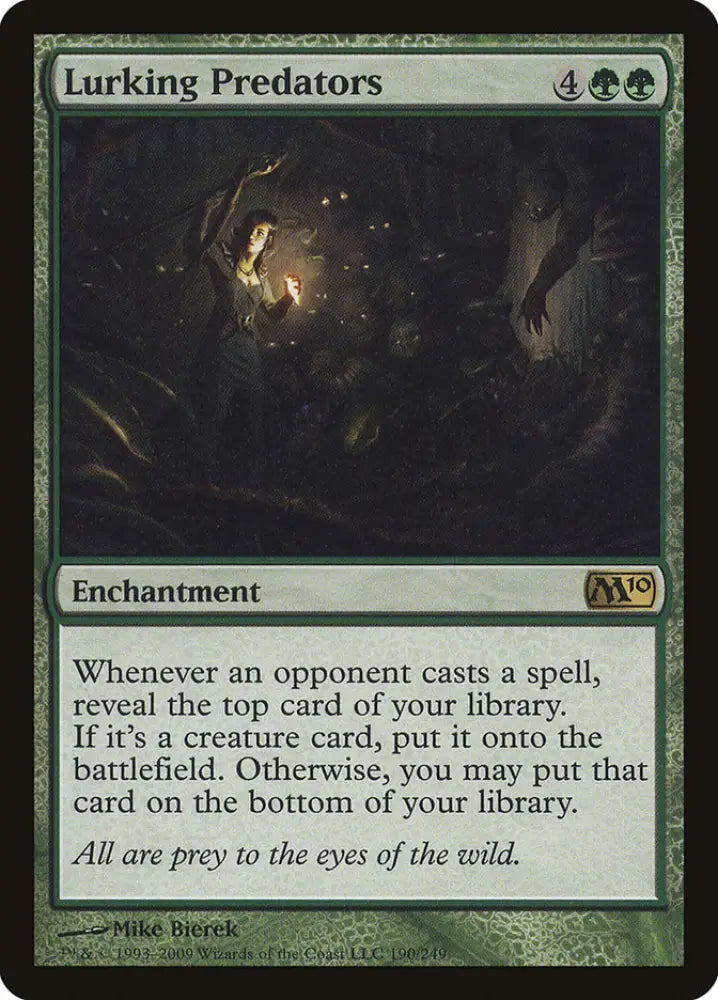 Lurking Predators [Magic 2010] - MTG Single