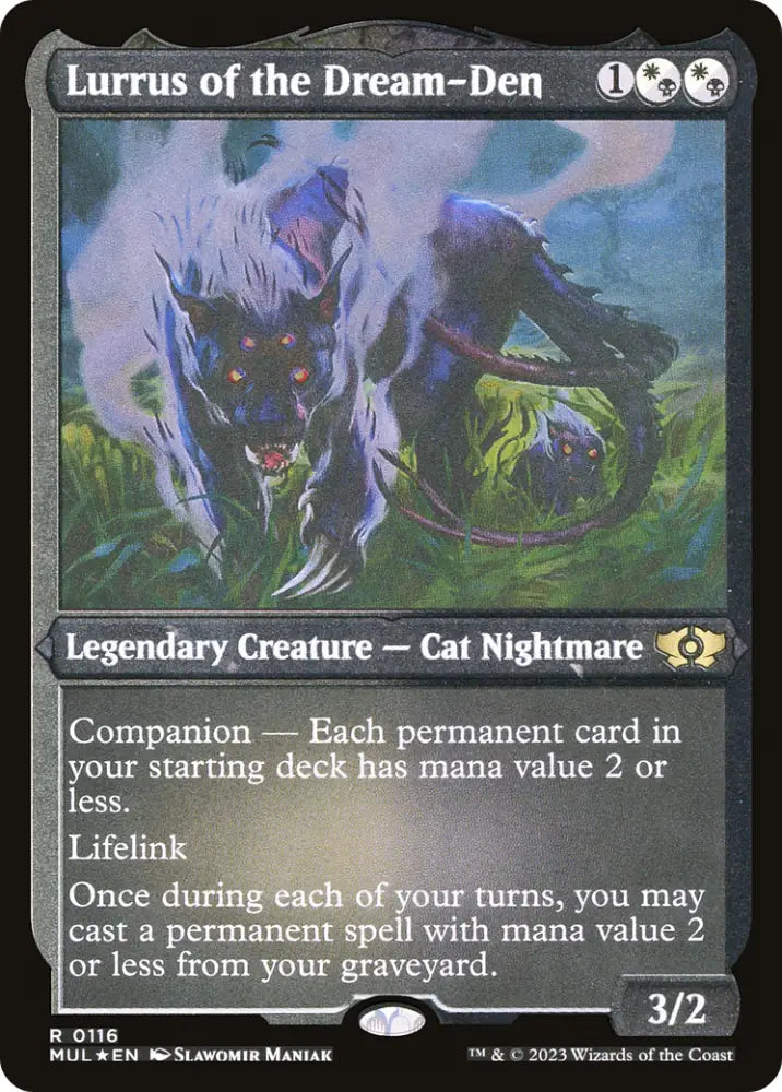 Lurrus of the Dream-Den (Foil Etched) [Multiverse Legends] - MTG Single