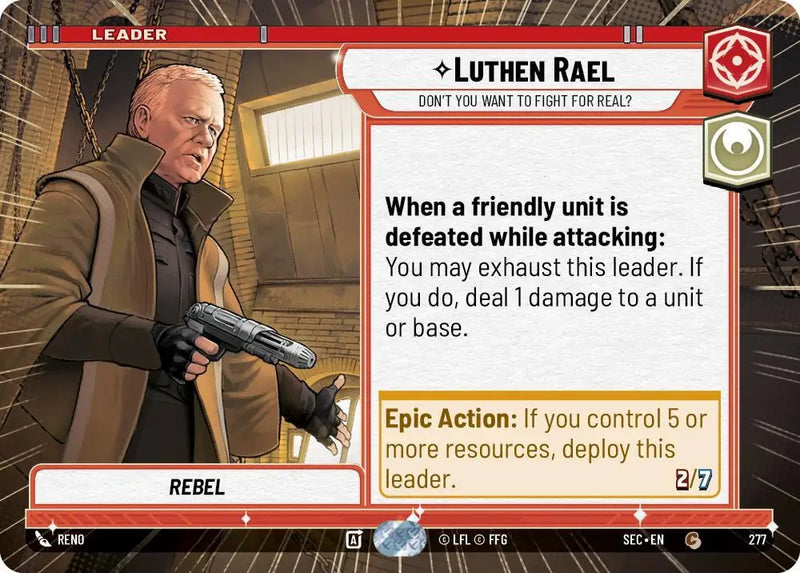 Luthen Rael - Don't You Want To Fight For Real? (Hyperspace) (277) [Secrets of Power]