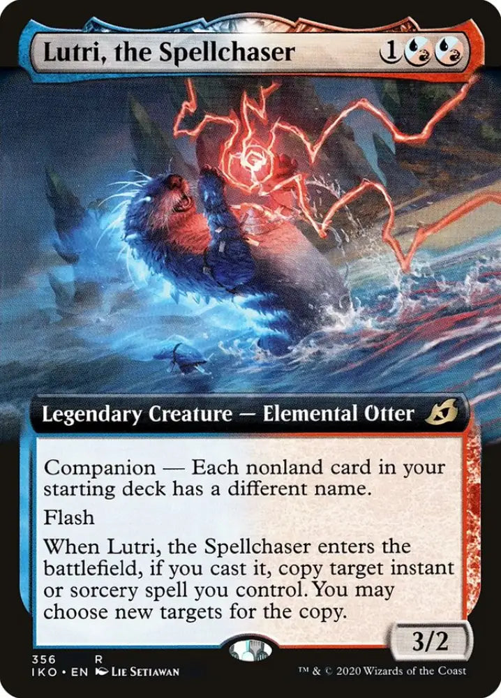 Lutri the Spellchaser (Extended Art) [Ikoria: Lair of Behemoths] - MTG Single