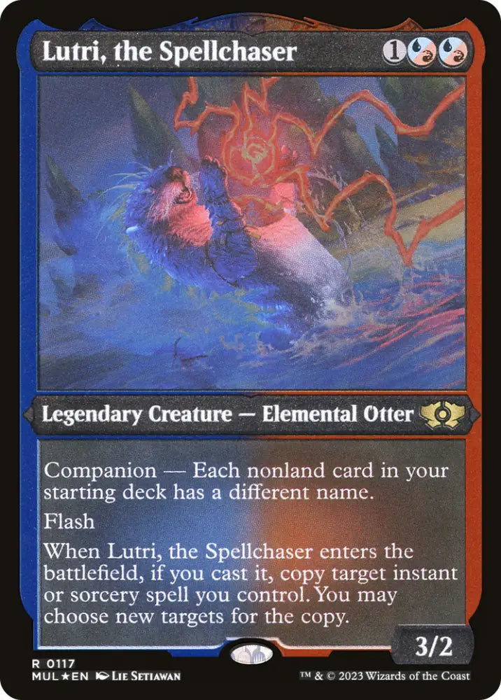 Lutri the Spellchaser (Foil Etched) [Multiverse Legends] - MTG Single