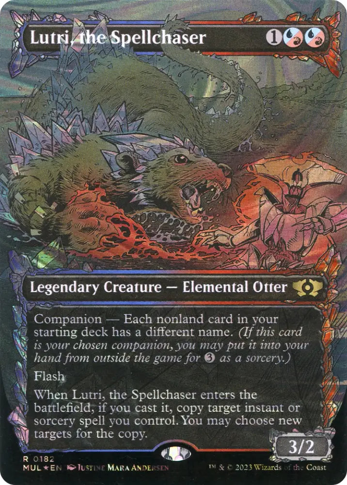 Lutri the Spellchaser (Halo Foil) [Multiverse Legends] - MTG Single