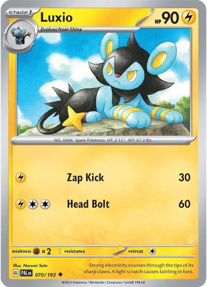 Luxio (070/193) [Scarlet & Violet: Paldea Evolved] - Pokemon Single