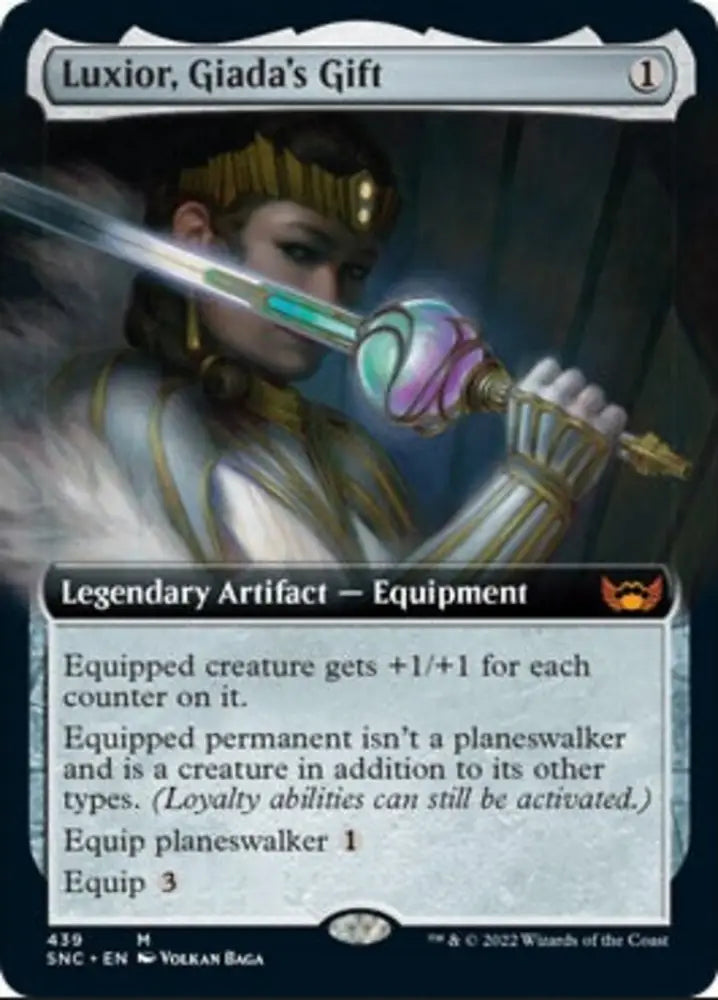 Luxior Giada’s Gift (Extended Art) [Streets of New Capenna] - MTG Single