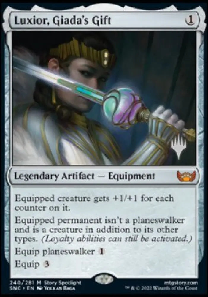 Luxior Giada’s Gift (Promo Pack) [Streets of New Capenna Promos] - MTG Single